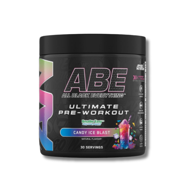 ABE Pre Workout 30 Servings by Applied Nutrition – All Black Everything (315g)