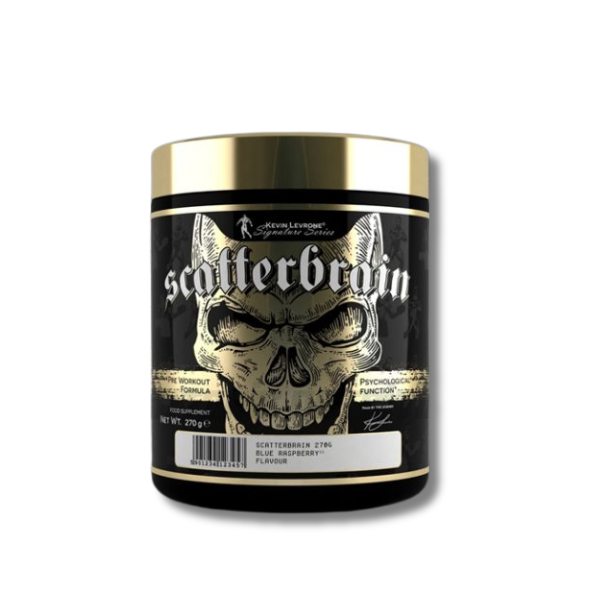 Scatter Brain Pre-Workout 60 Servings by Kevin Levrone – Energy, Focus & Muscle Pumps