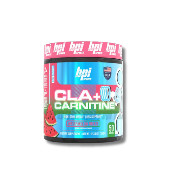 CLA + Carnitine 50 Servings by BPI Sports – Non-Stim Fat Loss & Performance Support