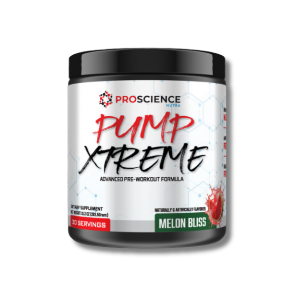 Pump Xtreme Pre-Workout 30 Servings by ProScience Nutra – Muscle Pumps, Energy & Focus