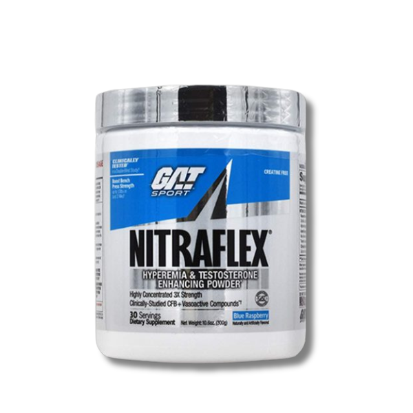 Nitraflex Pre Workout 30 Servings by GAT Sport – High-Intensity Energy & Pump Formula
