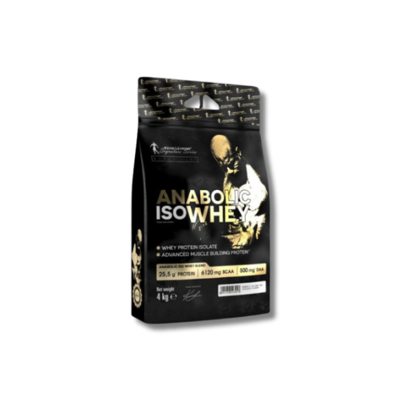 Anabolic Iso Whey 4kg by Kevin Levrone Signature Series – Whey Protein Isolate with Creatine