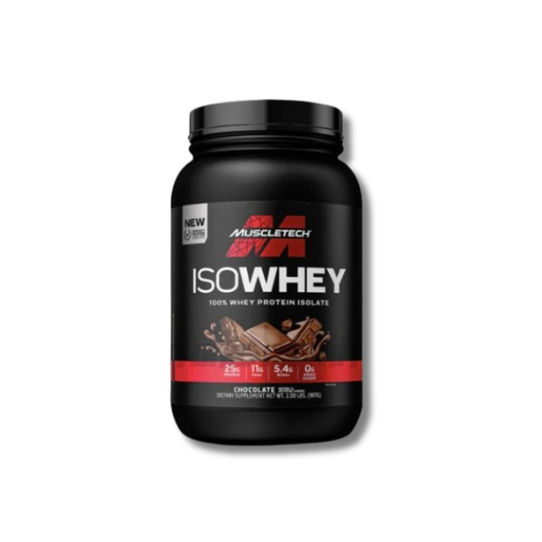 IsoWhey 100 Percent Isolate 2lb by MuscleTech – Whey Protein Isolate