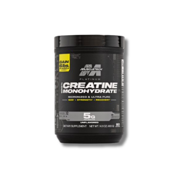 Platinum Creatine 400g 80 Servings By MuscleTech