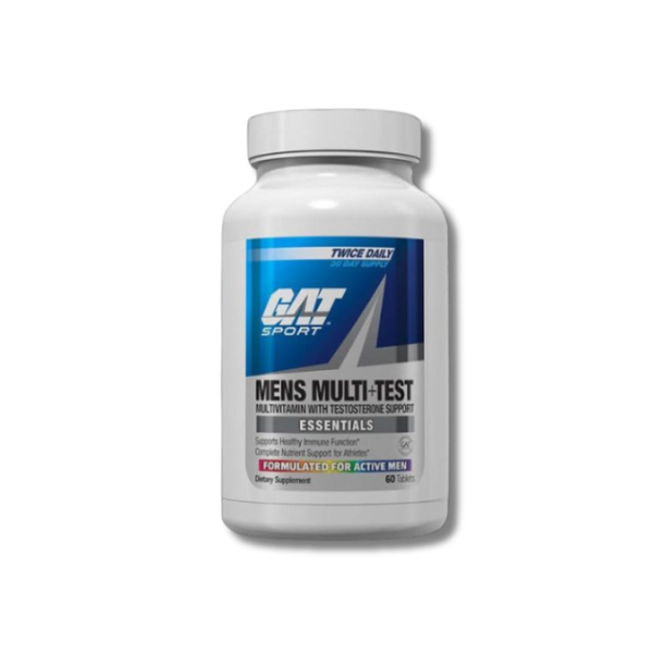Mens Multi + Test 60 Tablets By GAT Sport