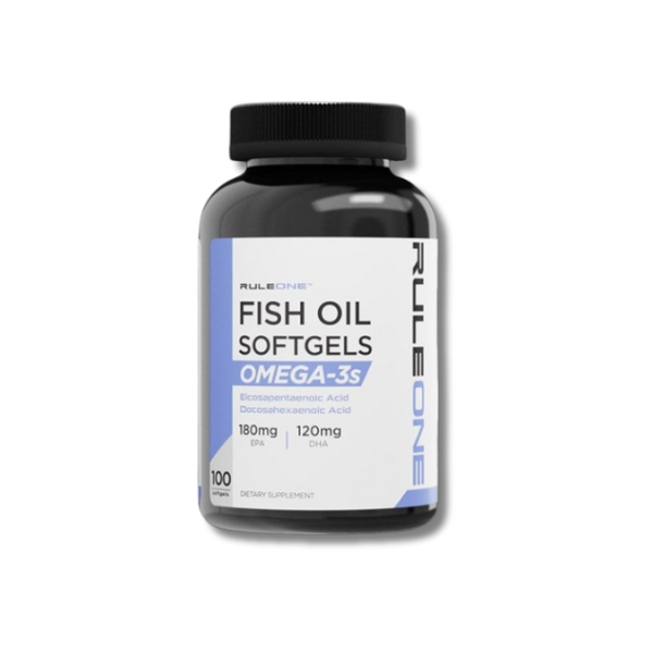R1 Fish Oil 100 SoftGels By Rule1 Proteins