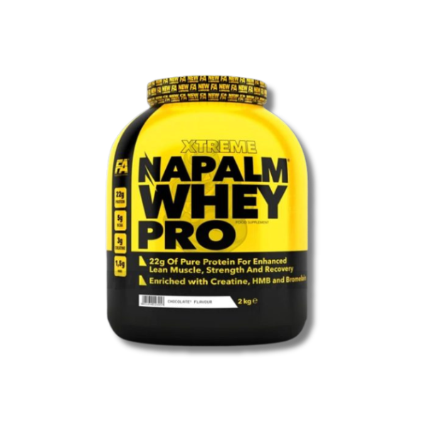 Napalm Whey Pro 2kg by Fitness Authority – Whey Protein with Creatine & HMB