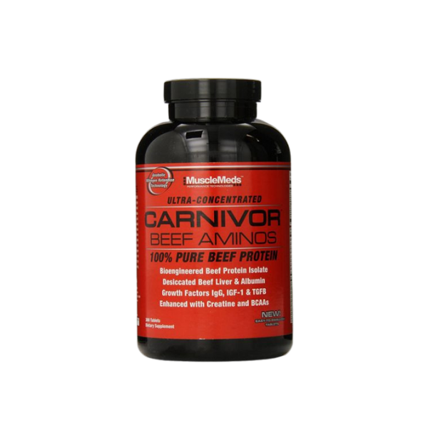 Carnivor Beef Aminos 300 Tablets By MuscleMeds