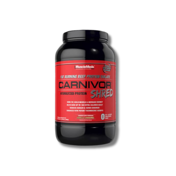 Carnivor Shred 2lb by MuscleMeds – Beef Protein Isolate with Fat-Burning Support